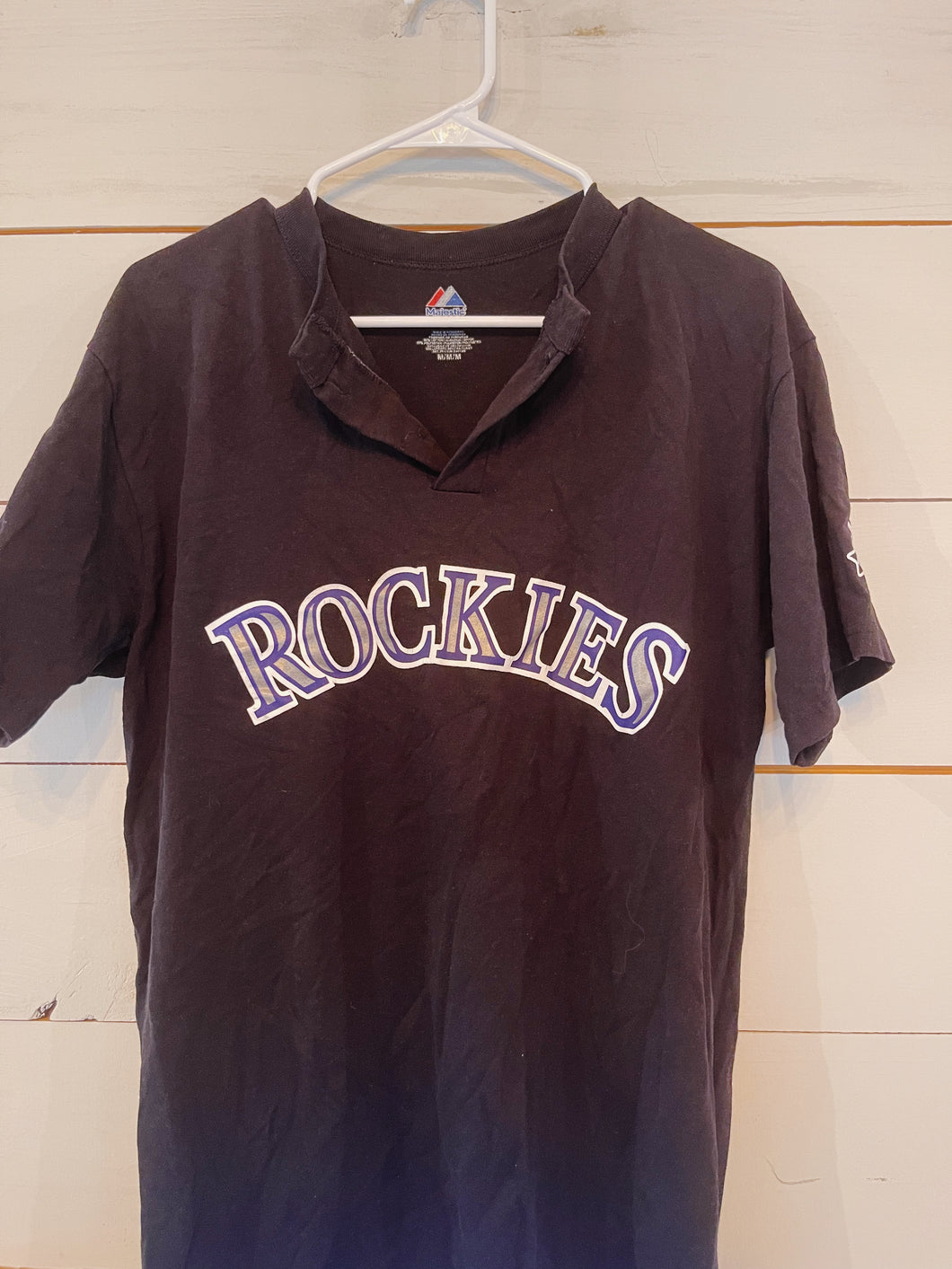 Rockies Button Top